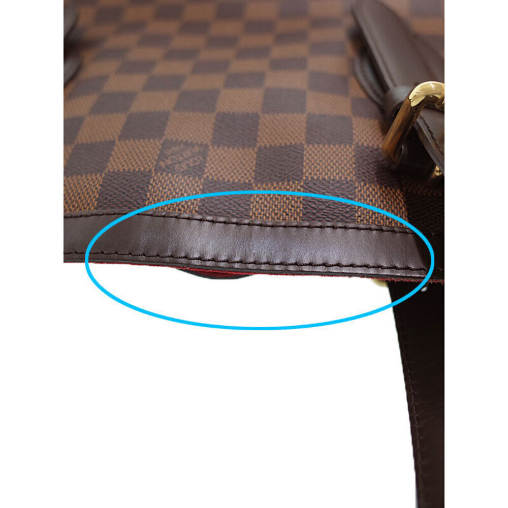 Louis Vuitton Damier Ebene Brown Hampstead Tote Bag - Picture 6 of 8